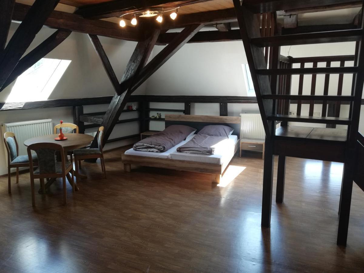 Ferienwohnung Gruner Baum 奈拉 外观 照片